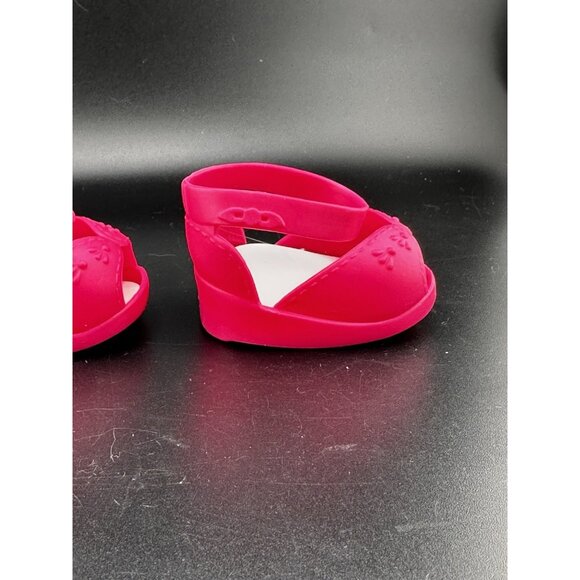 Cabbage Patch Kids Bright Pink Shoes Ankle Straps 2009 OAA Jakks Pacific - Picture 5 of 13